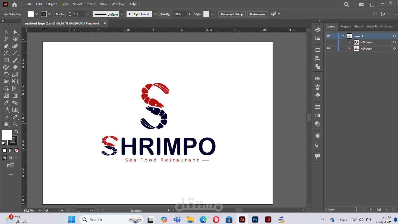 Shrimpo-Sea-Food-Restaurant (Visual-Identity)