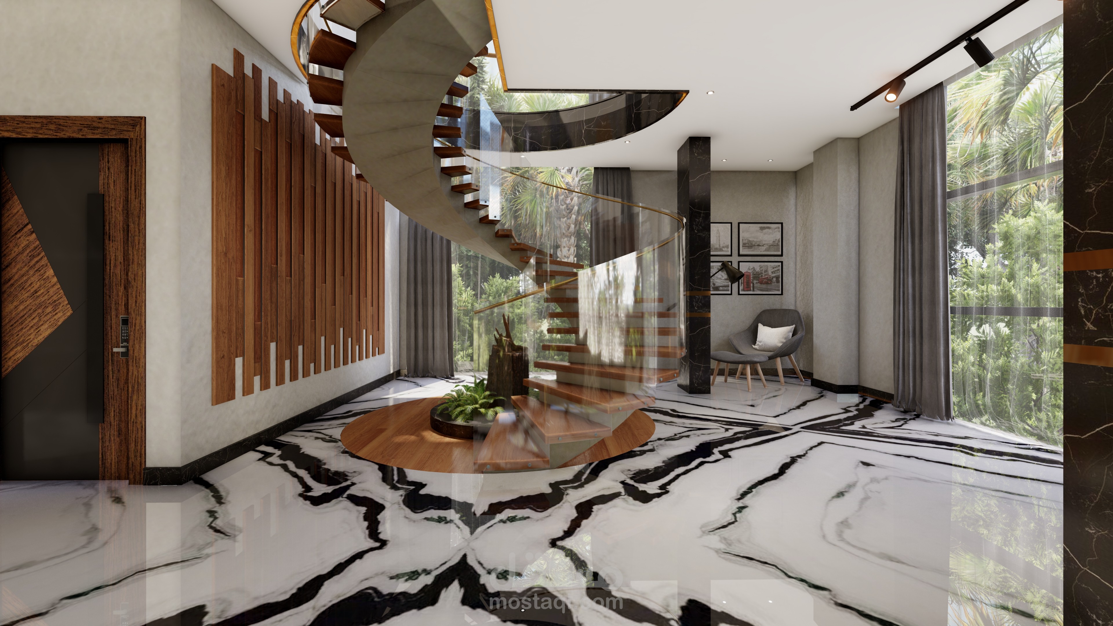 Duplex Interior reception