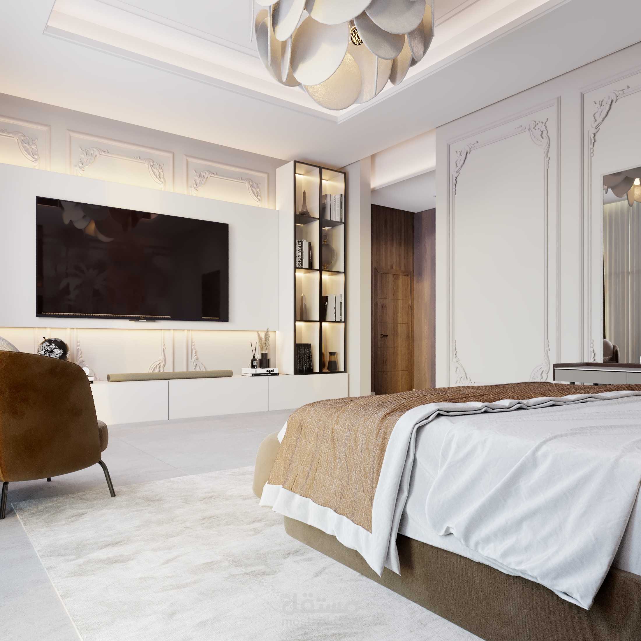 تصميم داخلي لغرفة ماستر