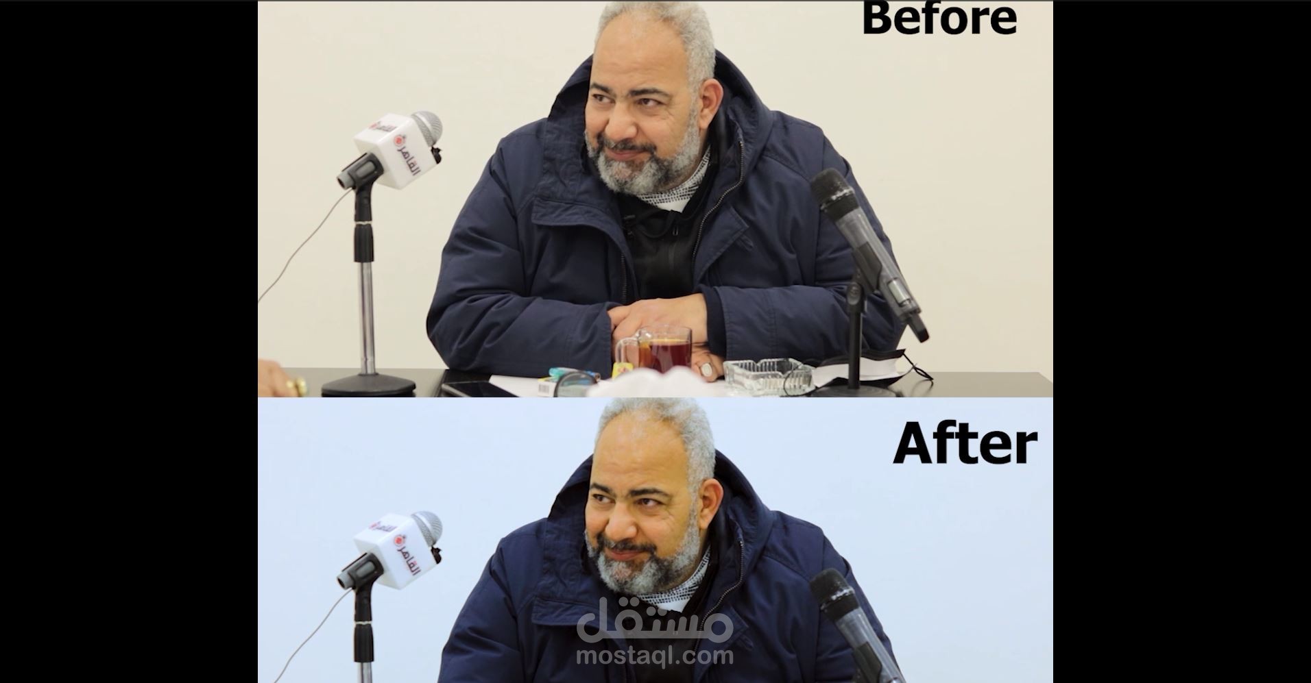 تصحيح الوان فيديو