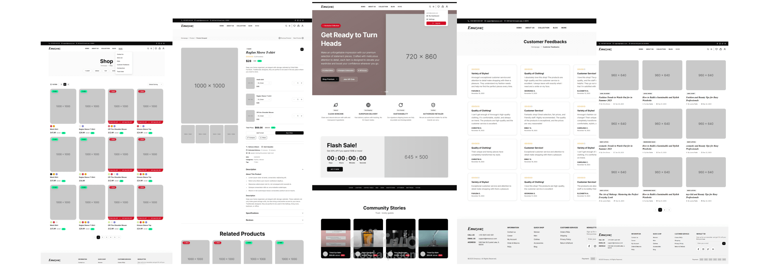 متجر إلكتروني متكامل (Full Stack) بأحدث تقنيات الويب 2025