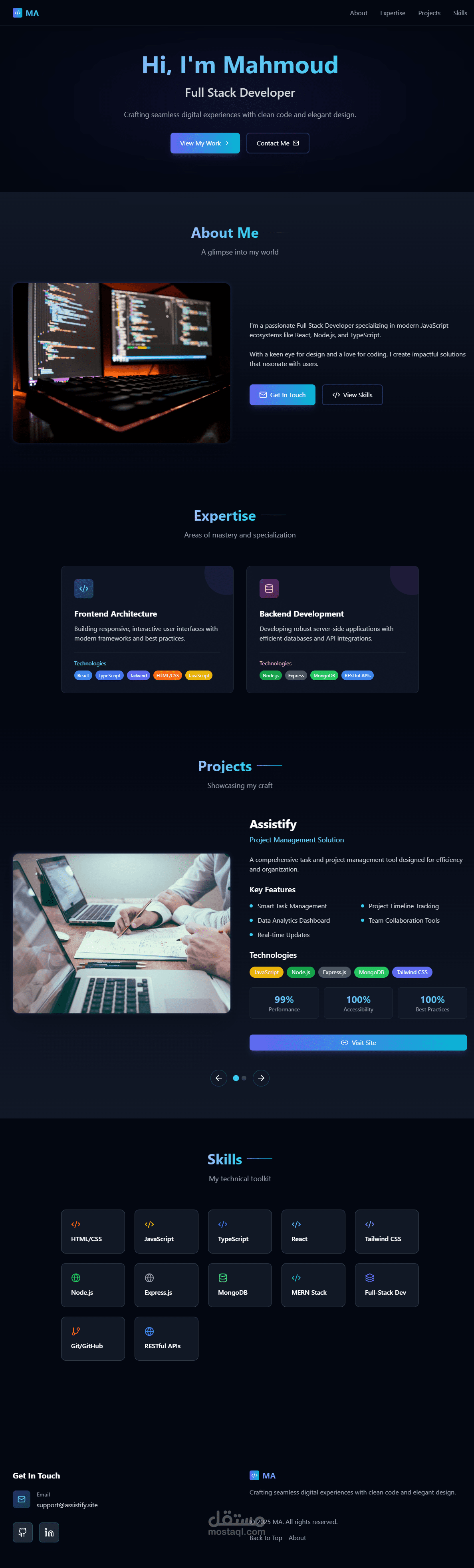 معرض أعمال رقمي