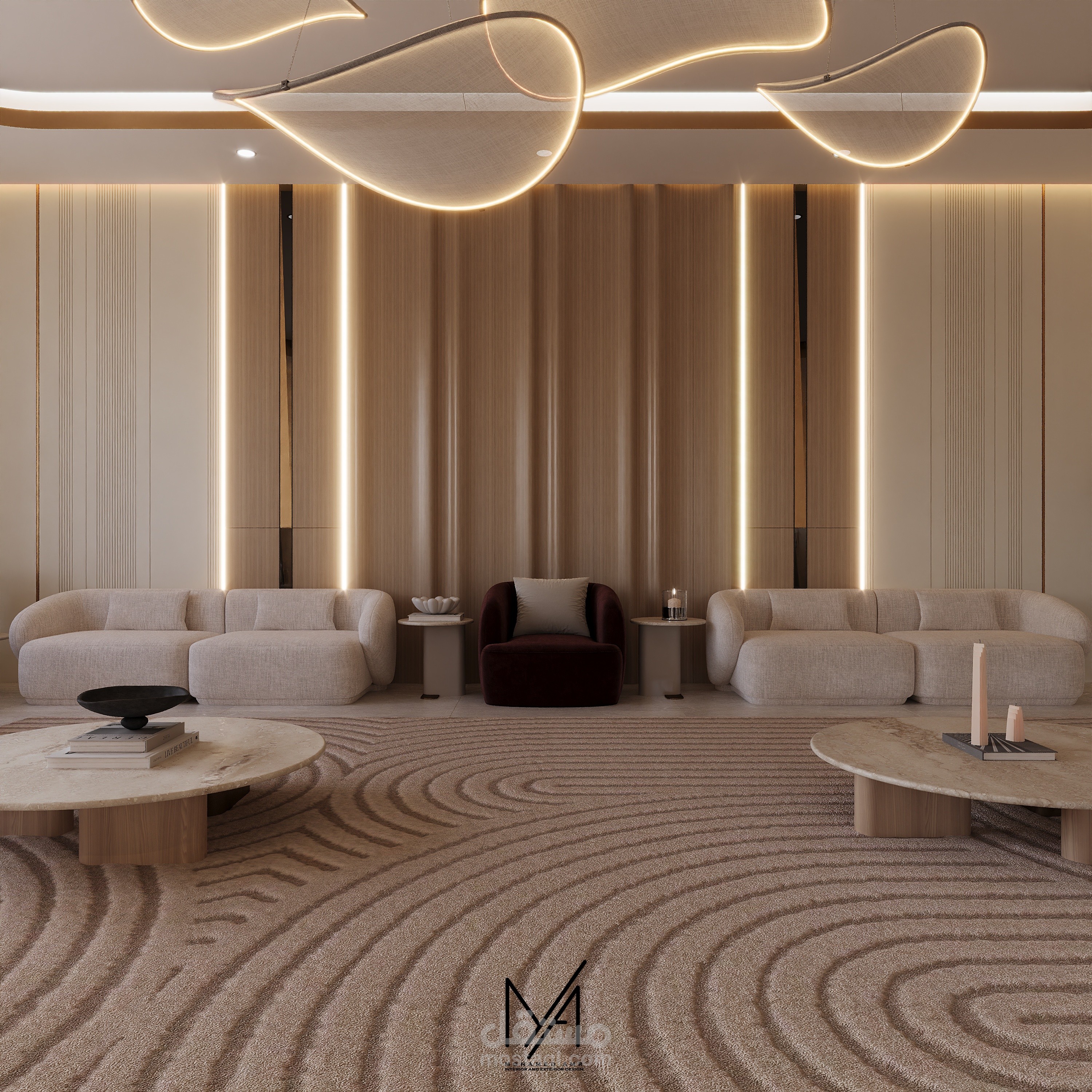 تصميم صاله ضيوف
