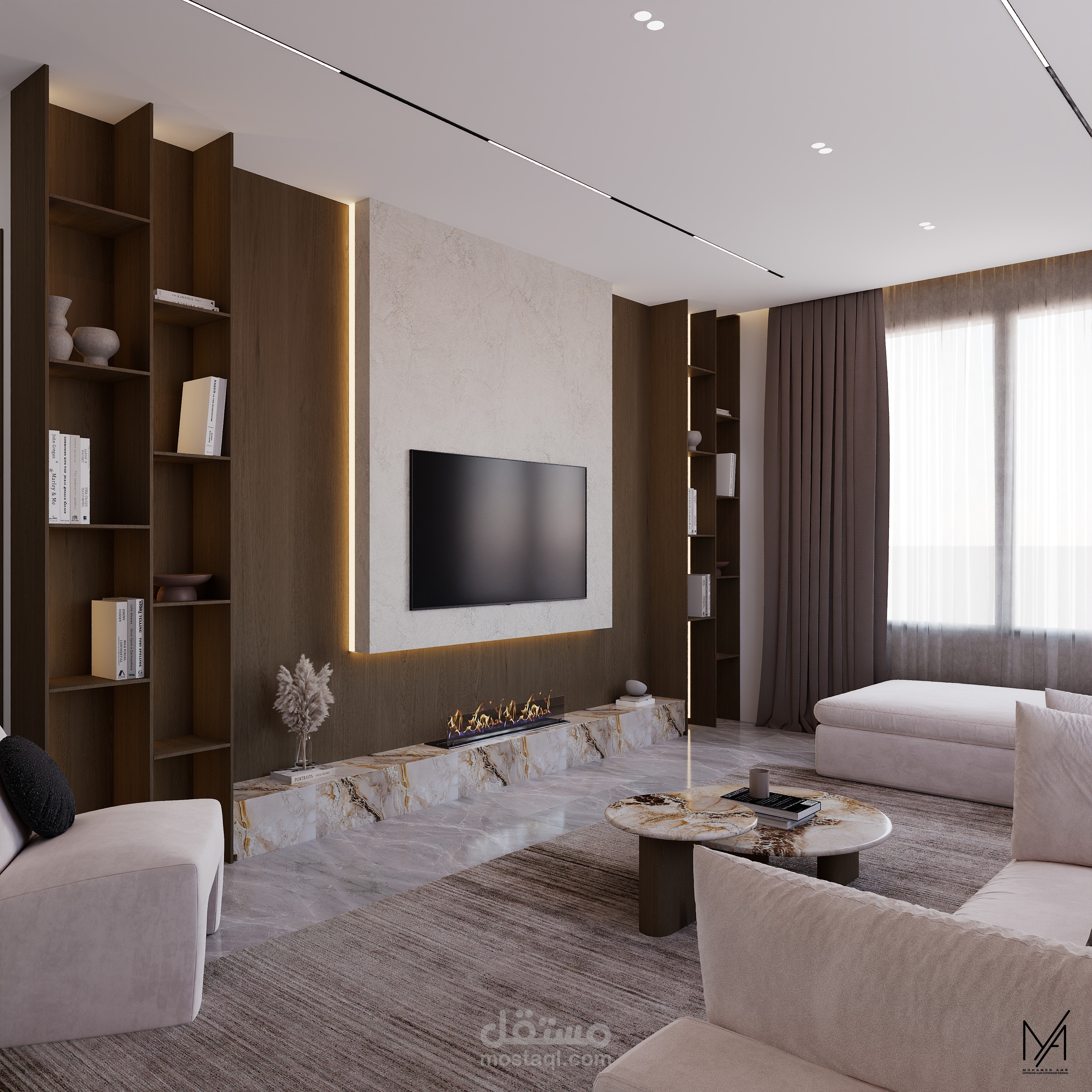 تصميم غرفه معيشه