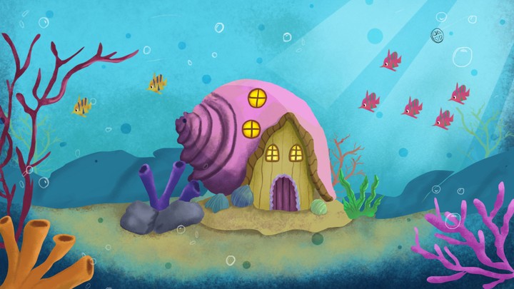 رسم خلفية كرتونية - 2d background