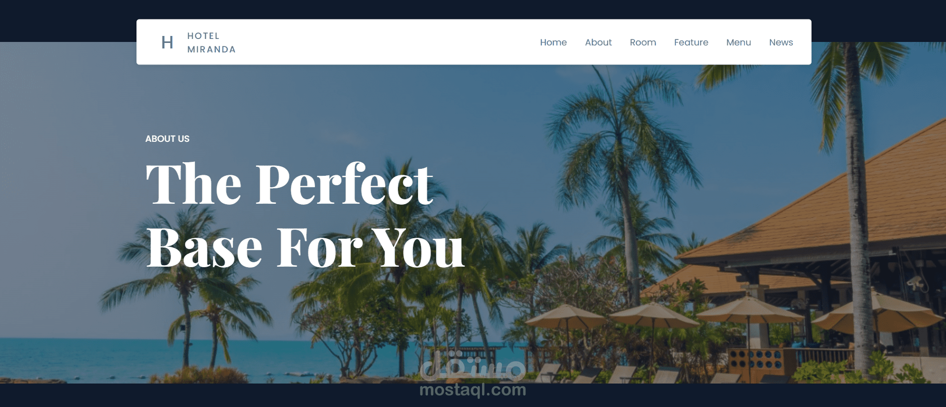مشروع Hotel Miranda – موقع فندقي فاخر