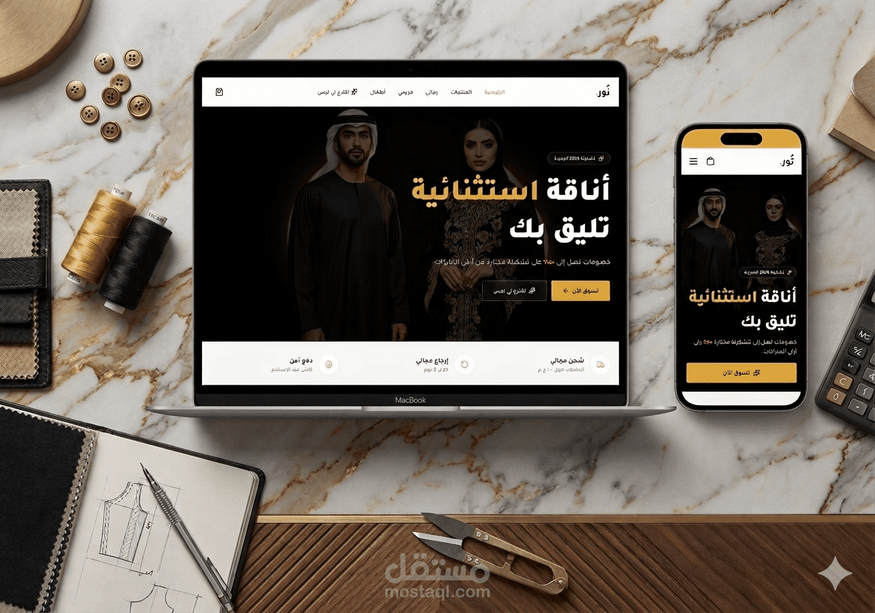 متجر نور للأزياء العصرية