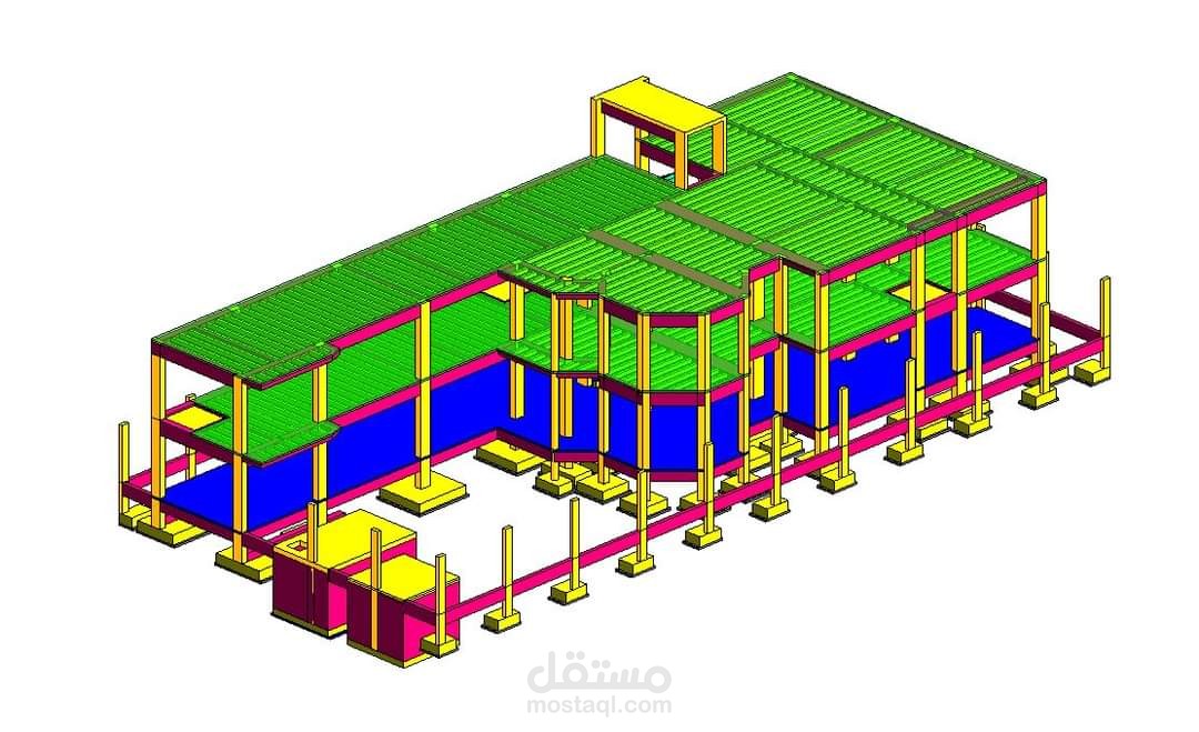تصميم بناء تجاري