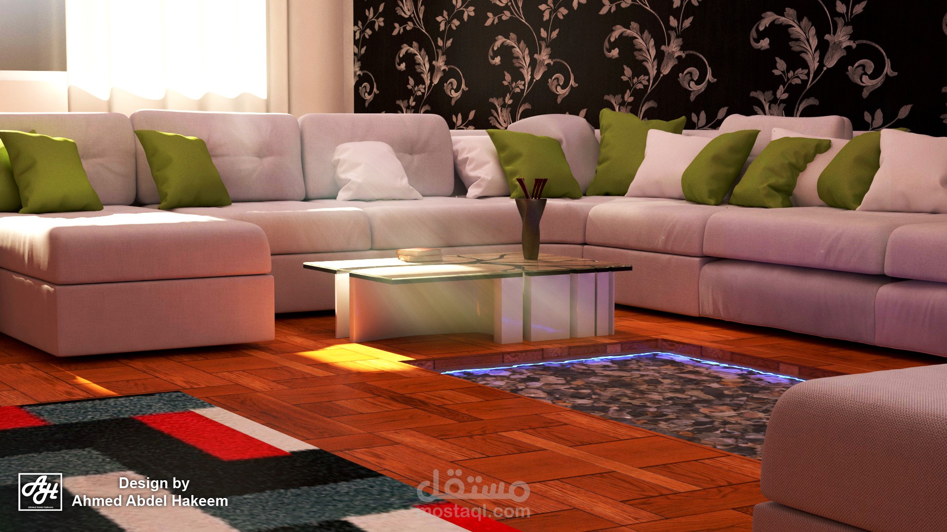 interior scene - مشهد داخلى