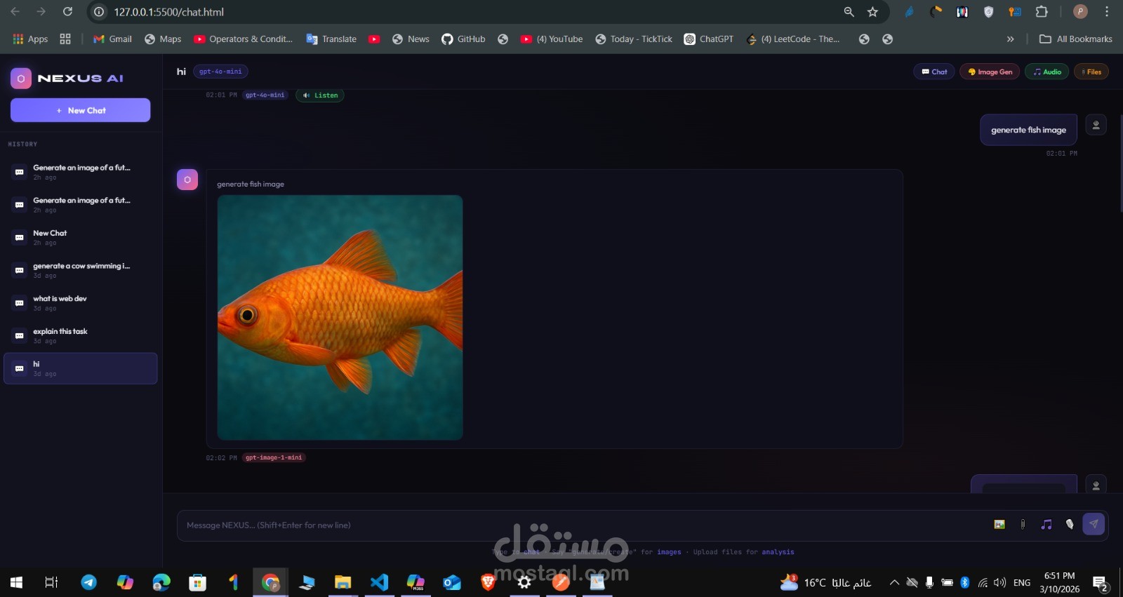 Next-Gen AI Platform: Multi-Modal Chatbot with PDF RAG, Image Gen & TTS