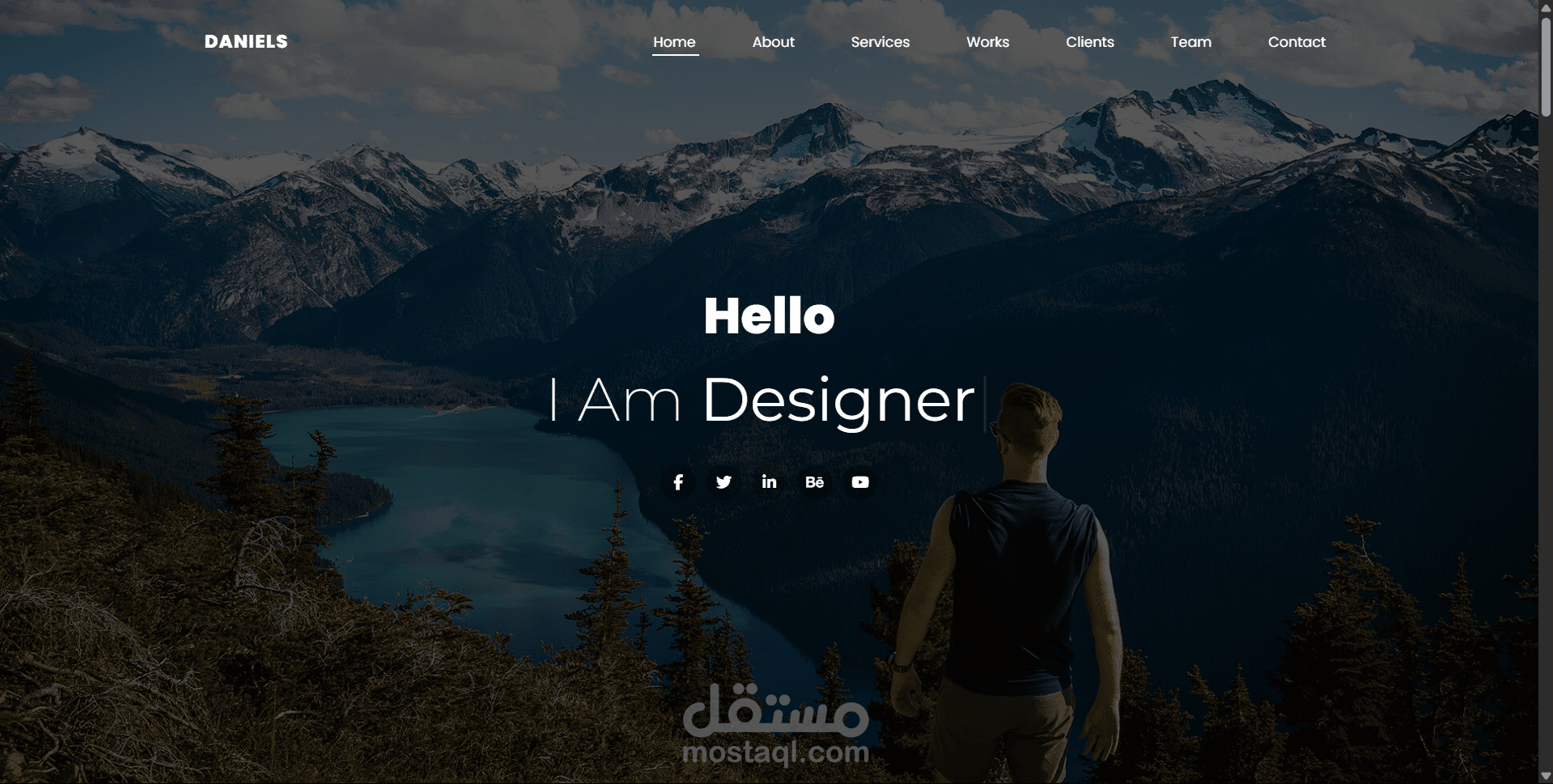 موقع ويب شخصي/شركة احترافي – سريع، متجاوب، وجذاب!