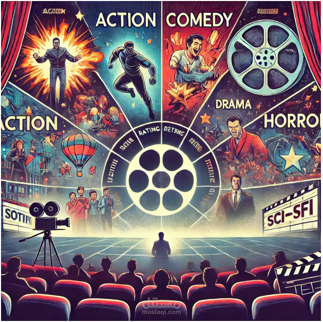 تصنيف تقييم الافلام علي حسب فئة الفيلم