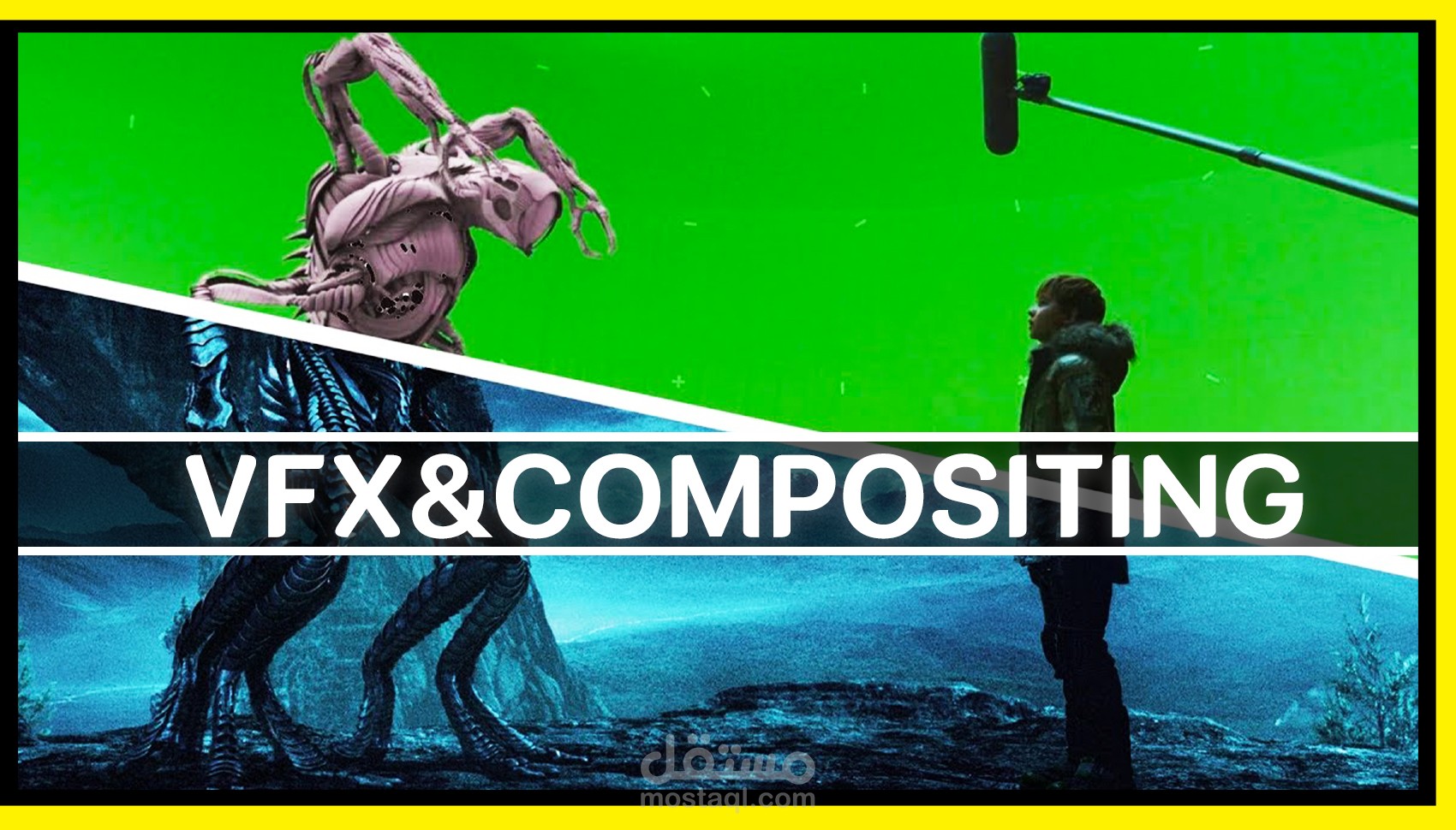 تصميم مؤثرات بصرية (VFX) احترافية لمشاريعك