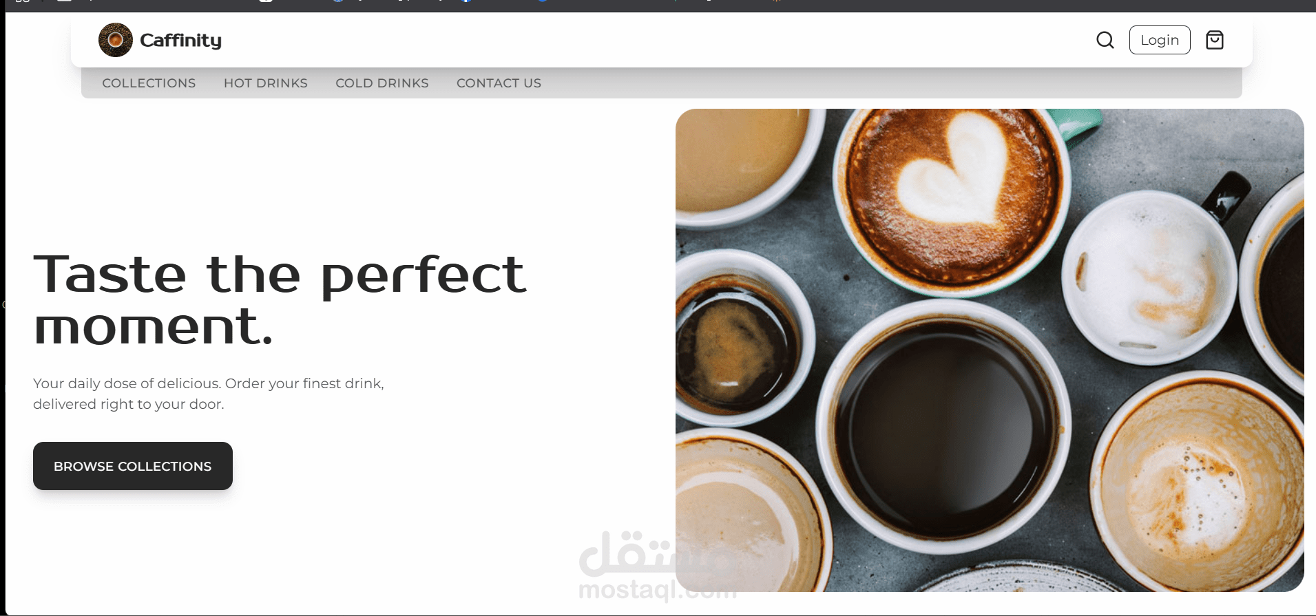 Caffinity - Backend API for Coffee Shop Application