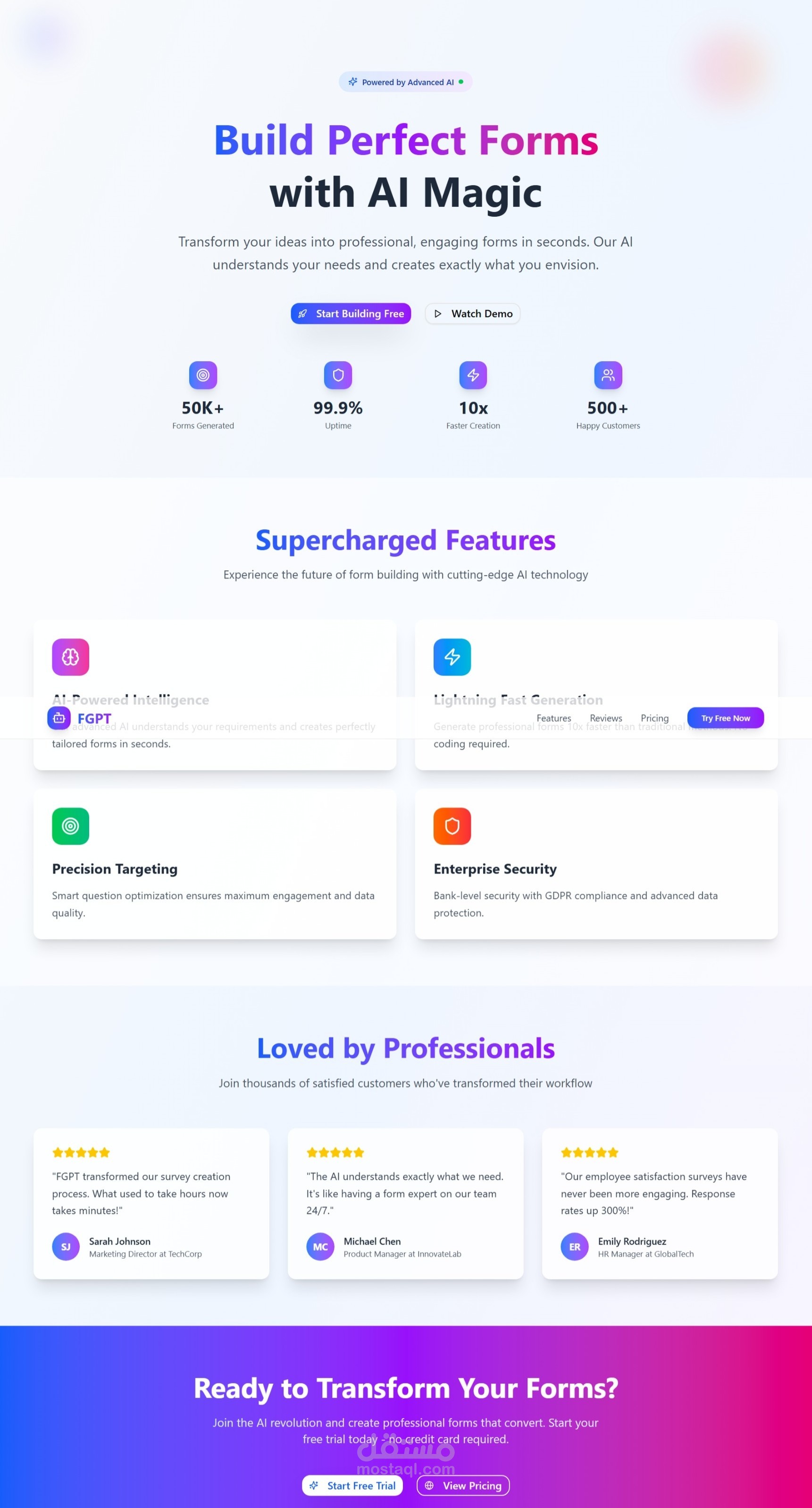 FORM AI BUILDER