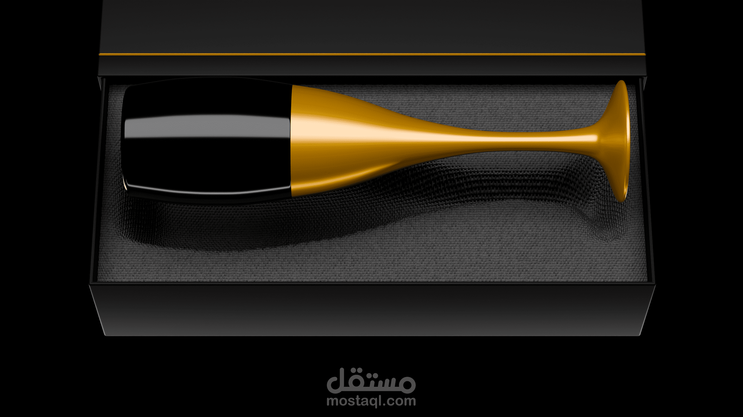 تصميم زجاجة عطر 3d وعمل فيديو أنيمشين لها لإظهارها بشكل جذاب