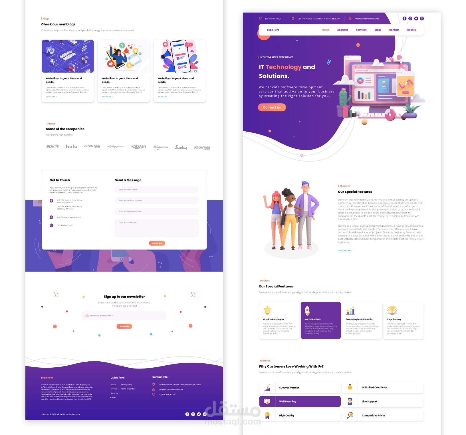 موقع تعريفي