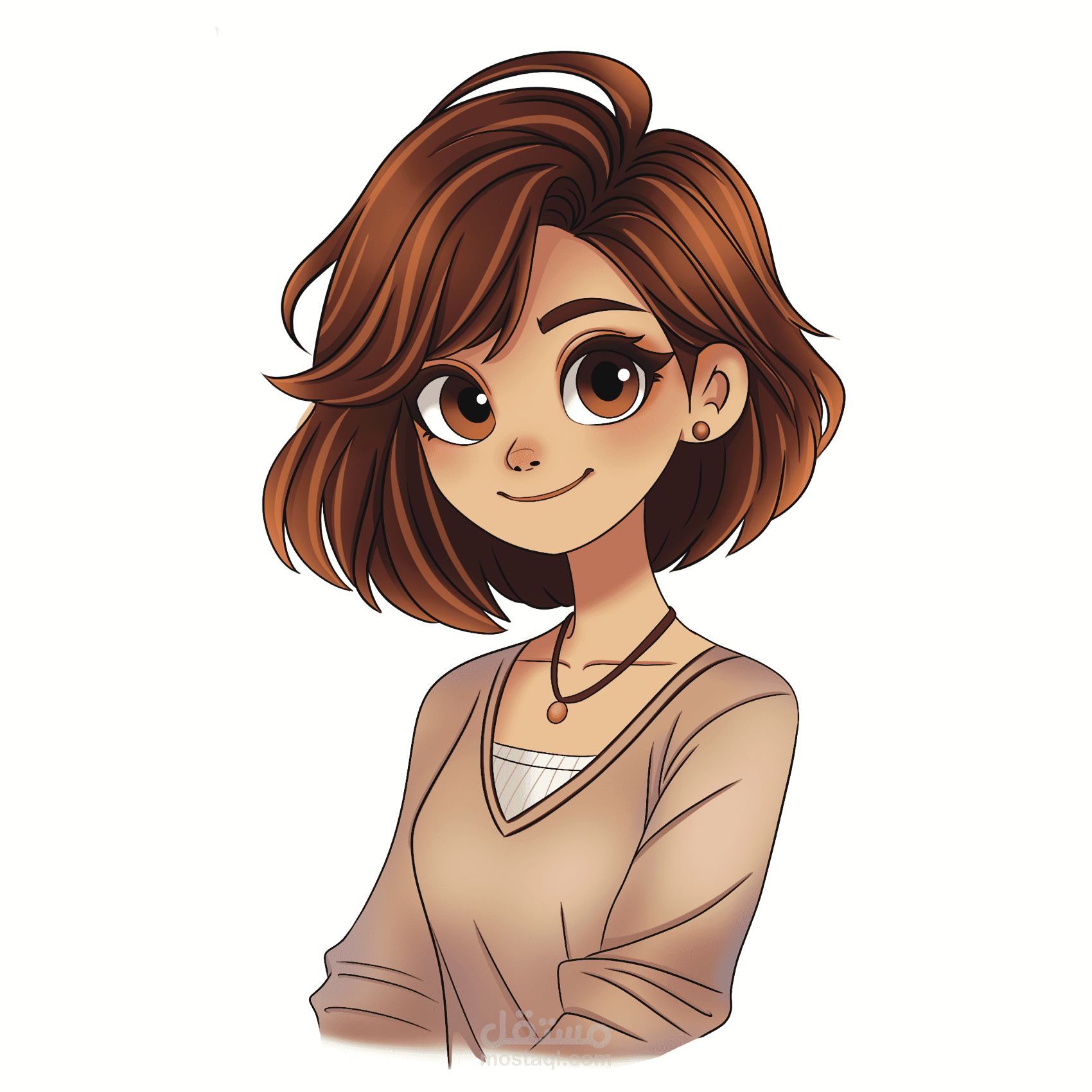 رسم شخصيات كرتونية