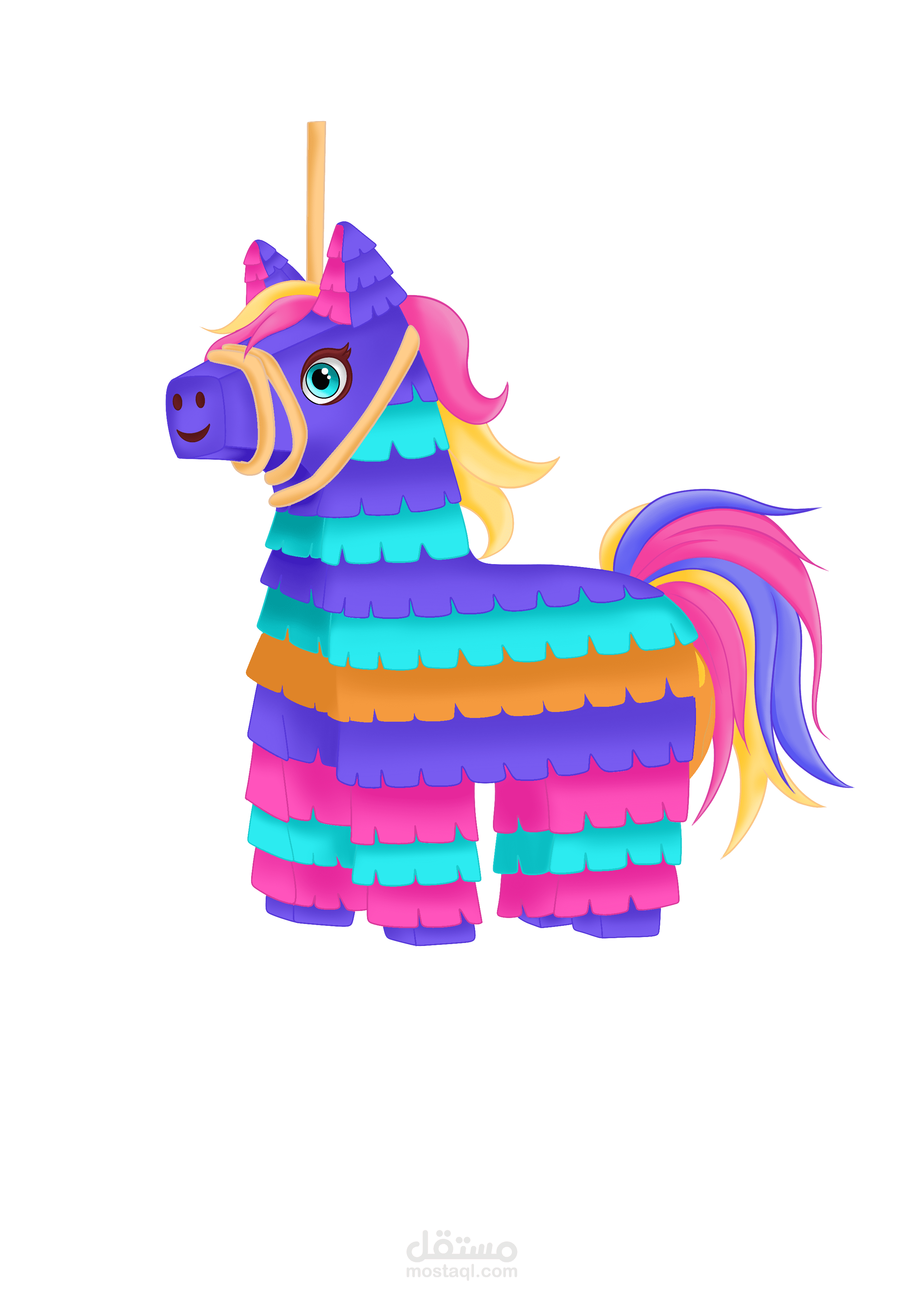 رسم للعبة الحصان