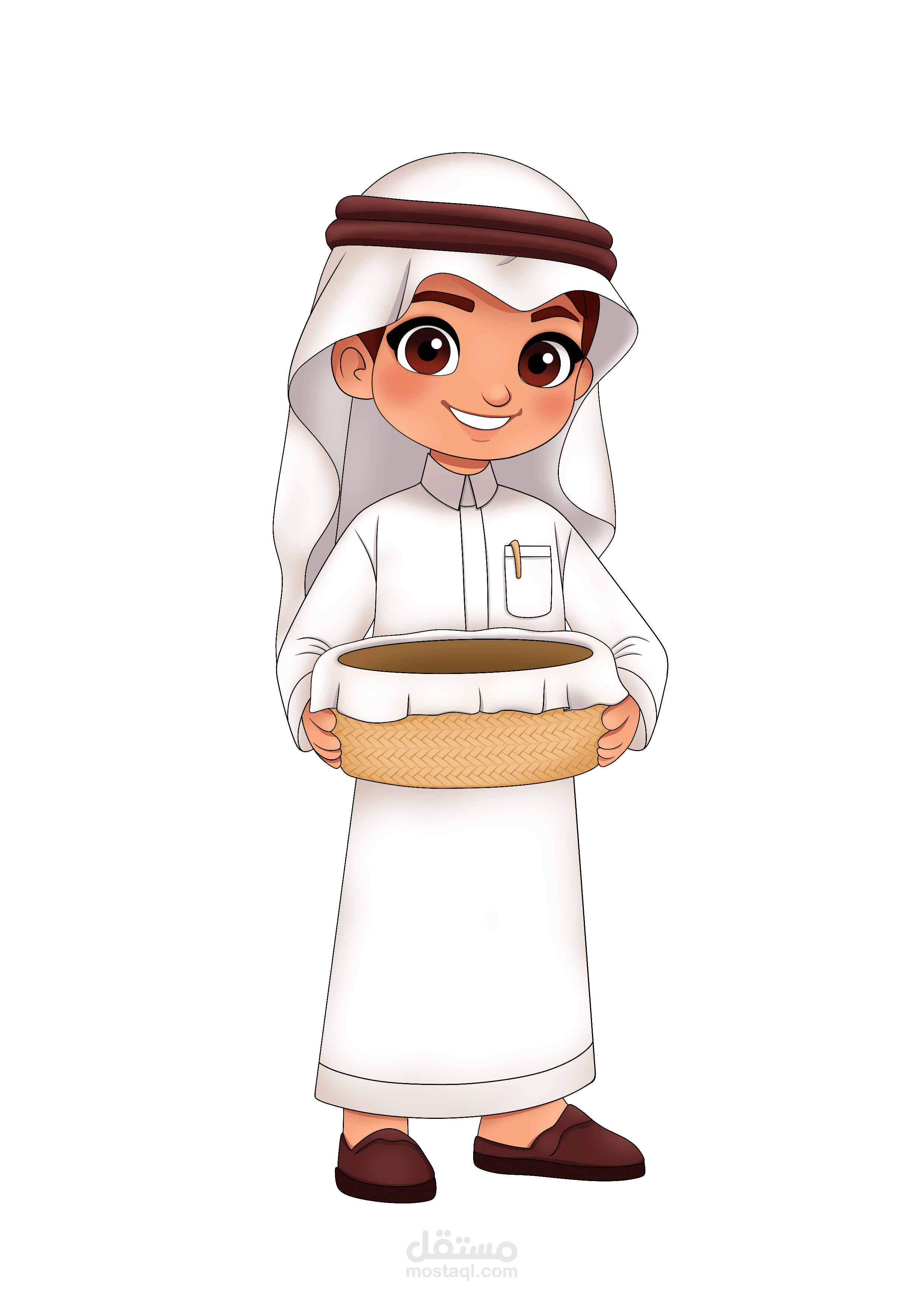 رسم شخصية كرتونية