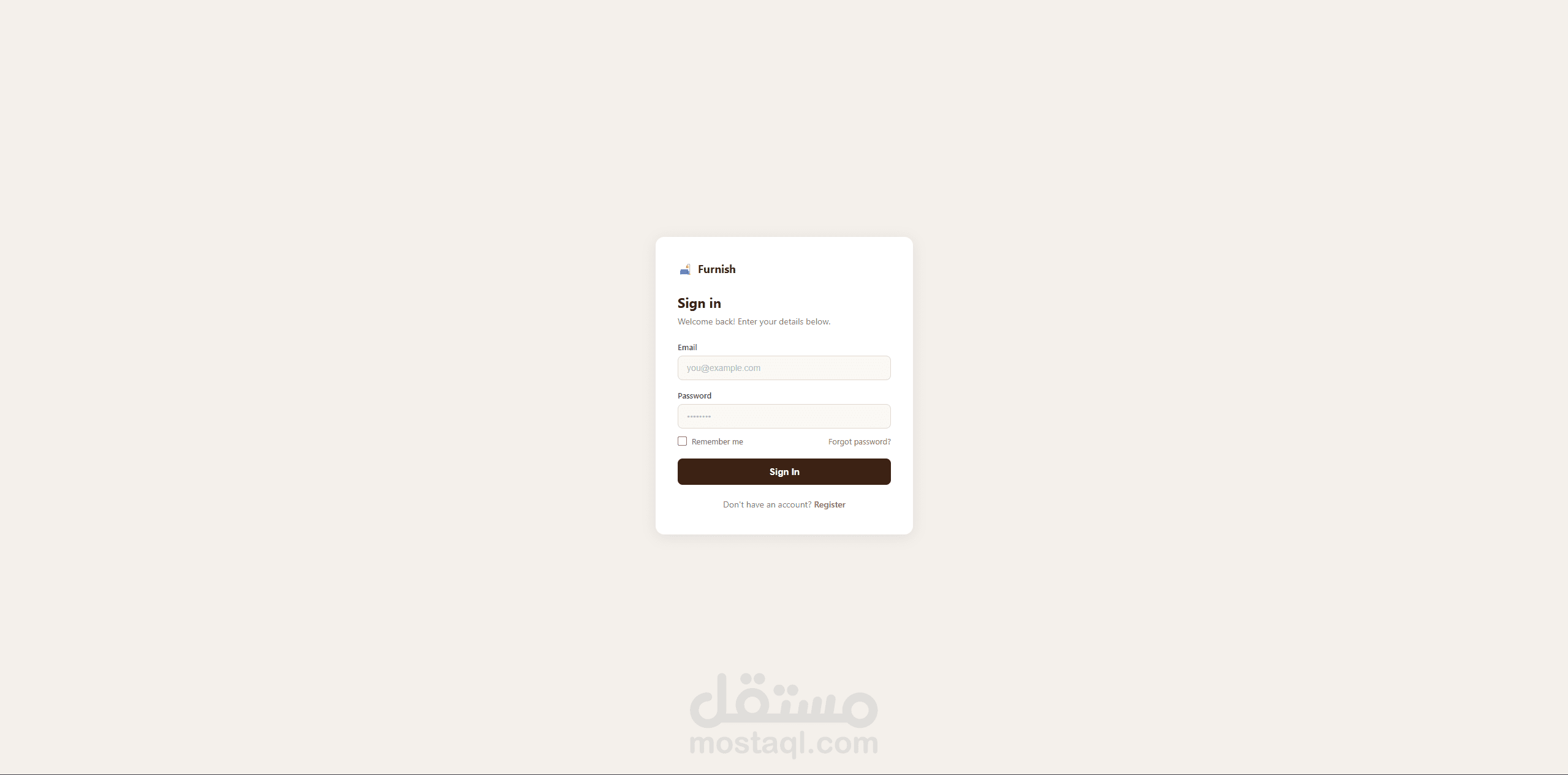 تصميم واجهة متجر إلكتروني عصري (E-commerce UI) لمنتجات التجميل والإكسسوارات.