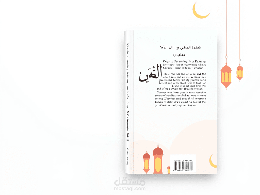 انشاء غلاف كتاب