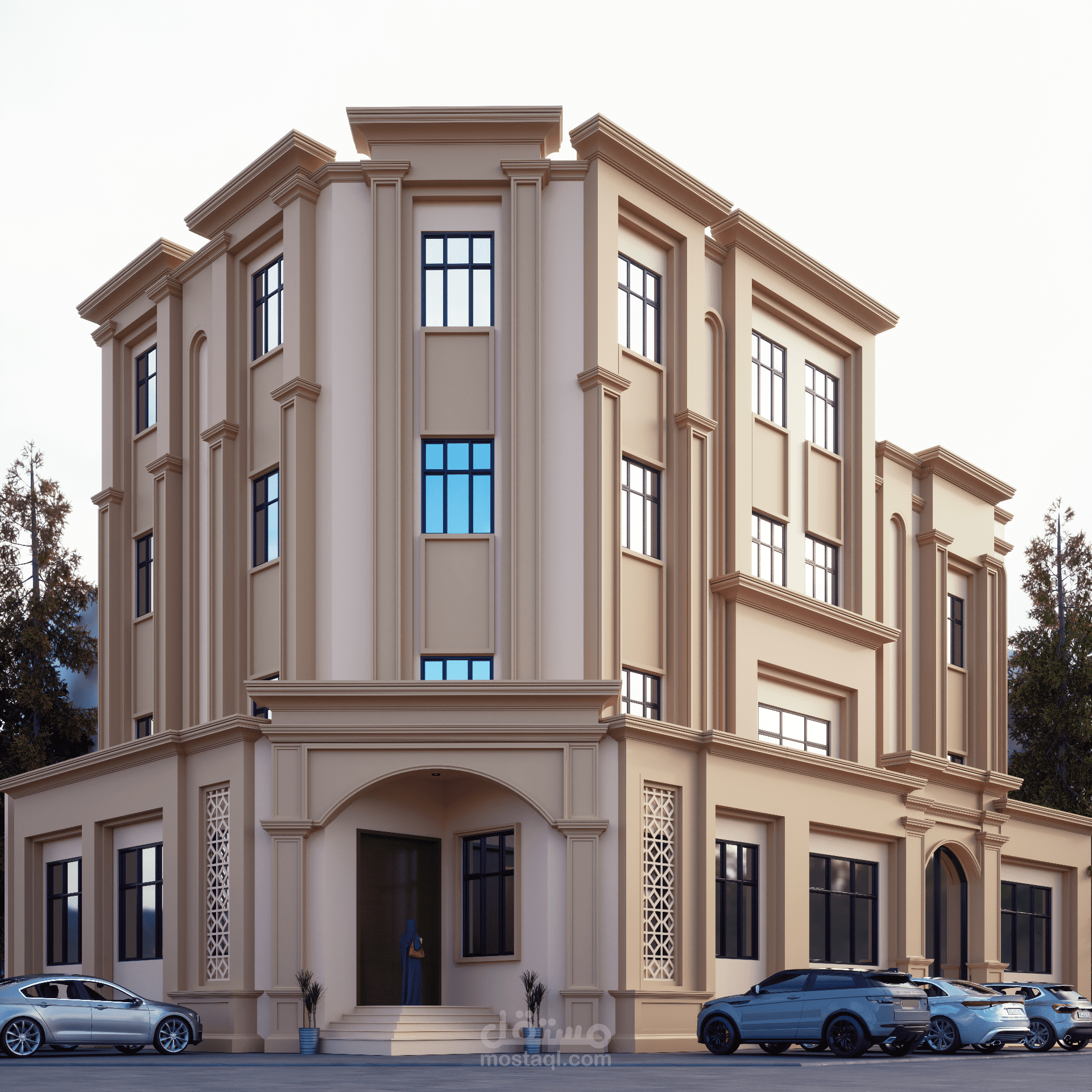 تصميم فيلا بالمطلاع