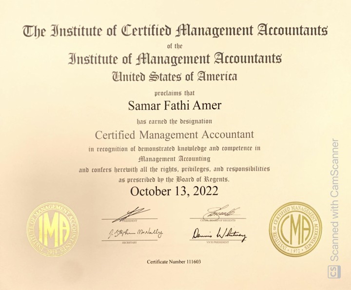 certefied managment accountant