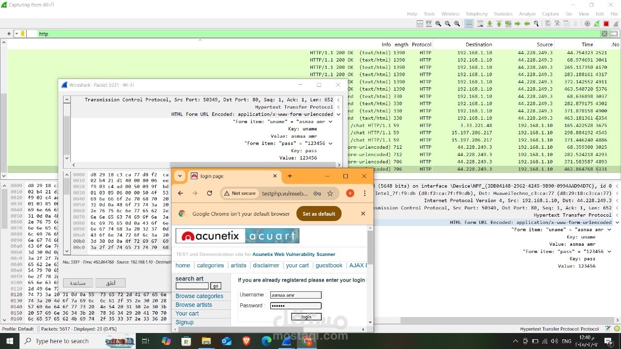 wireshark project