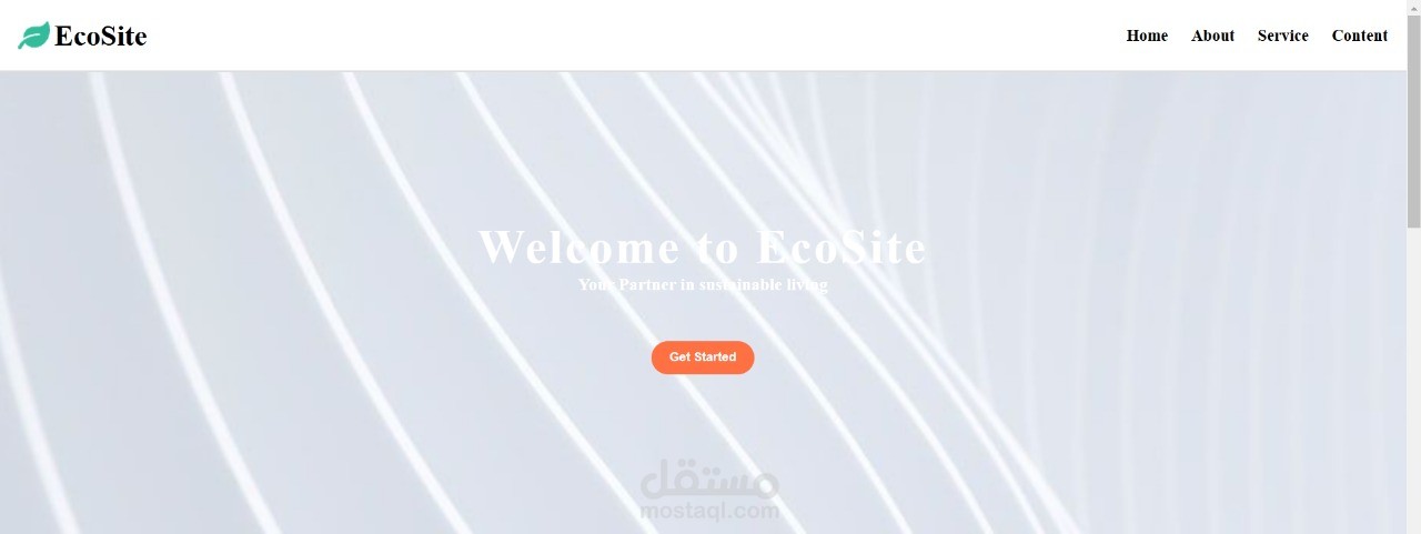 EcoSite: منصة للحياة المستدامة