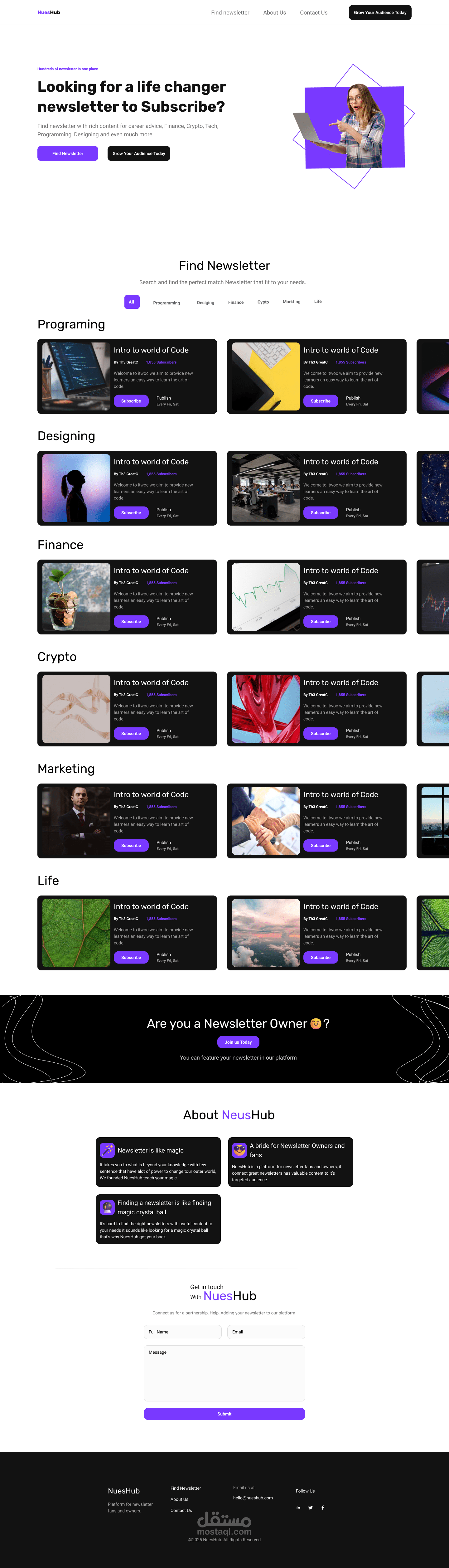 Redesign web design