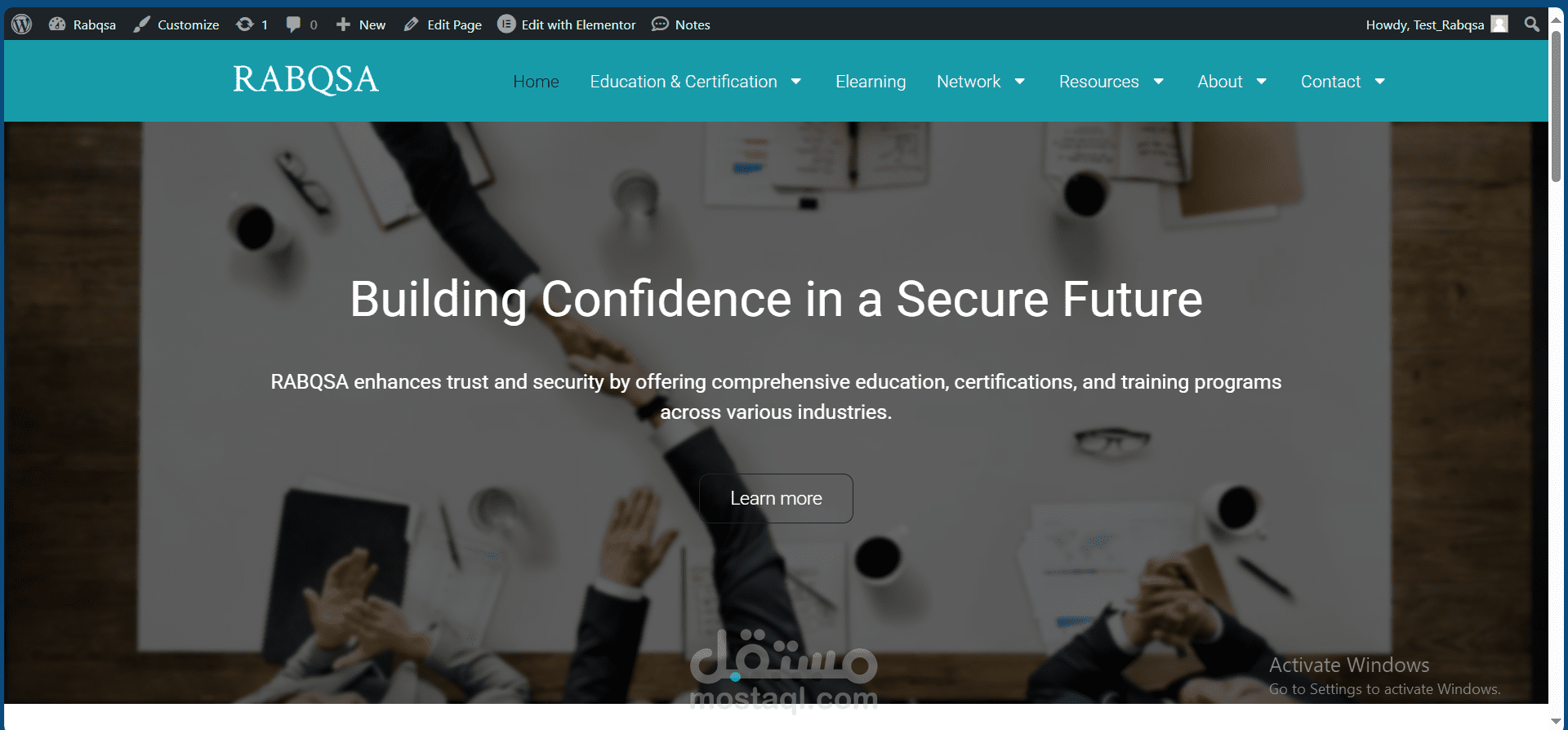 RABQSA  لخدمات الاعتماد والتأهيل