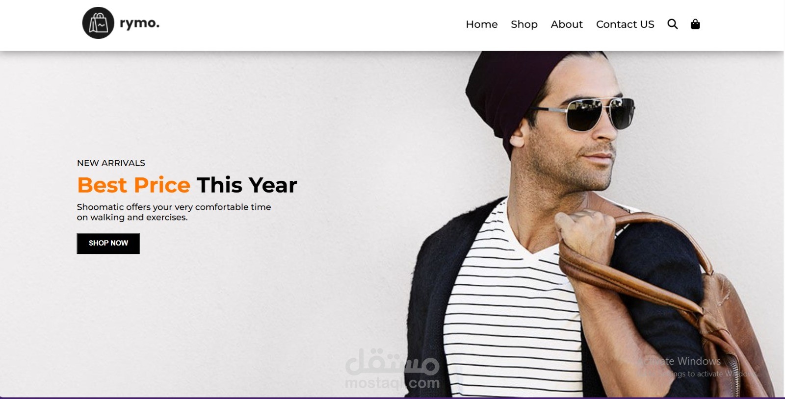 قالب متجر إلكتروني e-commerce