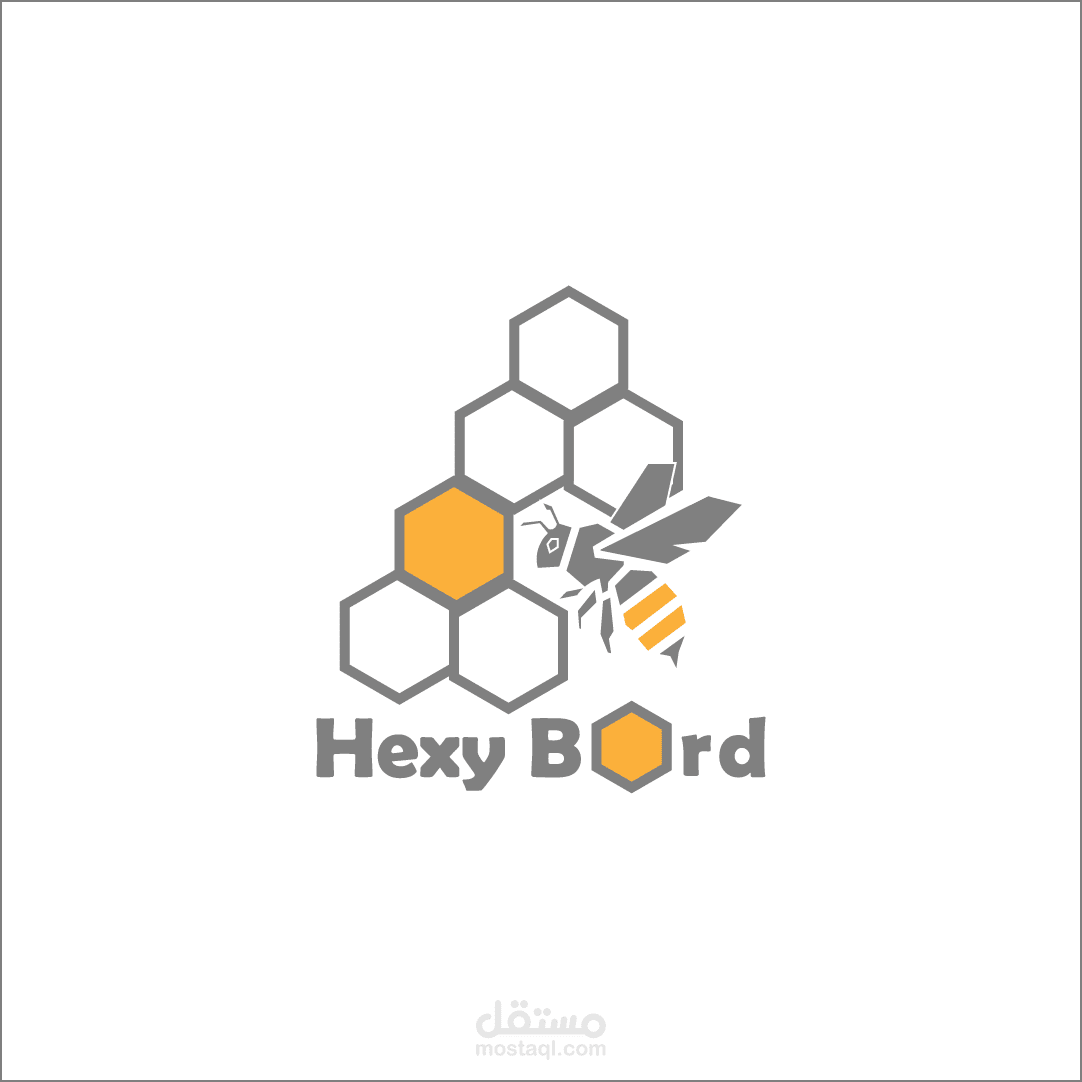 تصميم شعار HEXY BOARD | منتج ألعاب متطور وعصري