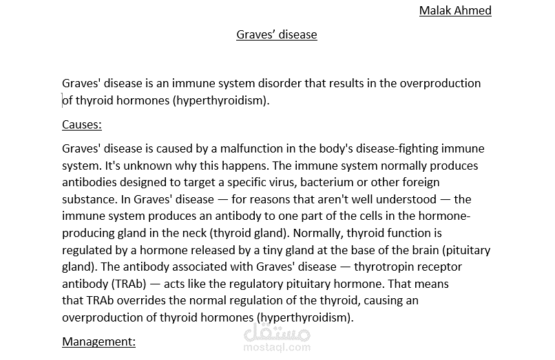 graves' disease