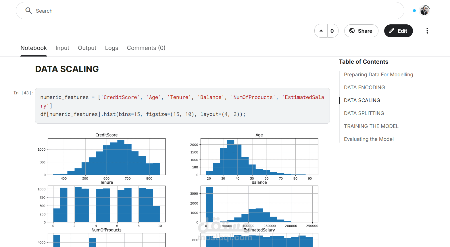 تنبؤ بمغادرة العملاء: مشروع علم بيانات باستخدام تعلّم الآلة