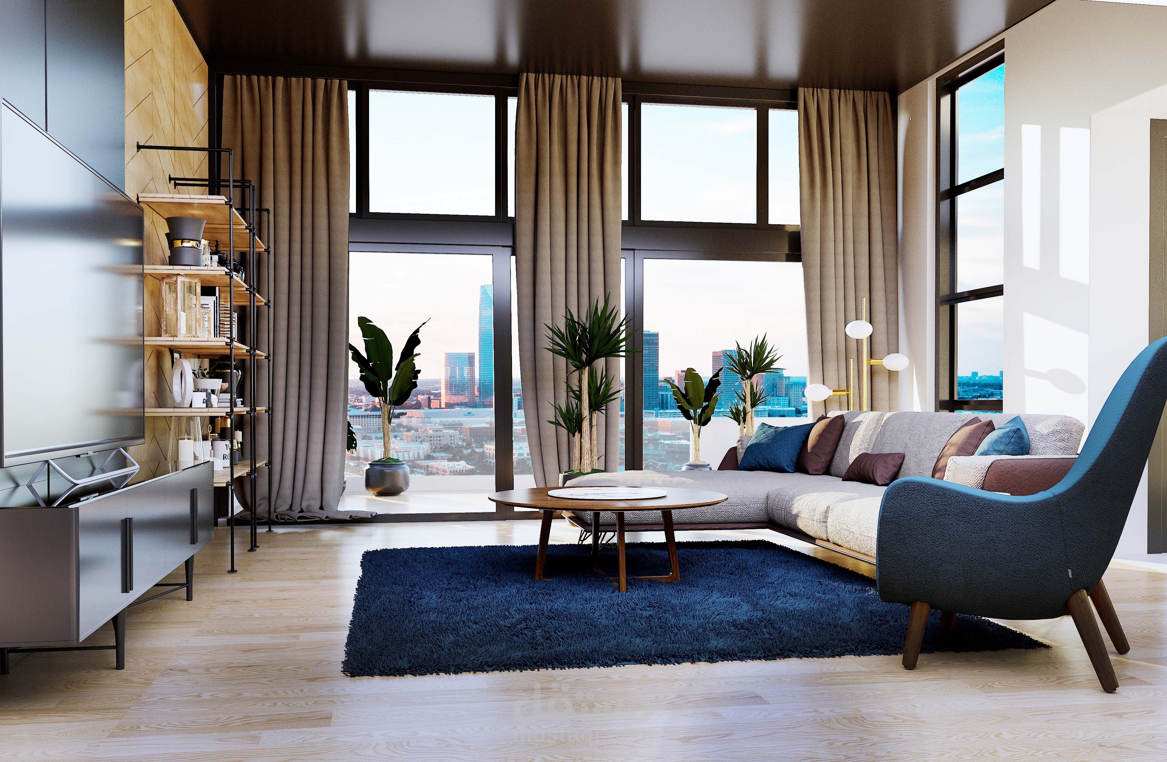 تصميم داخلي شقة سكنية (ألمانيا)