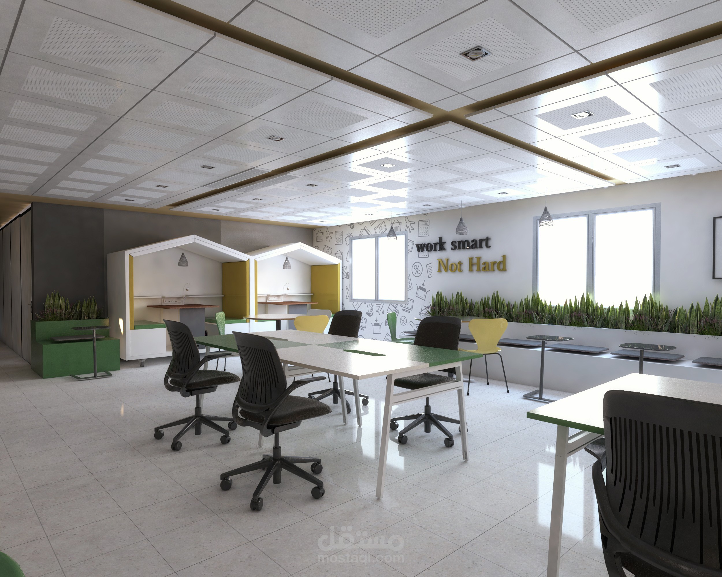 تصميم مسرعة أعمال ومكاتب (Hub)