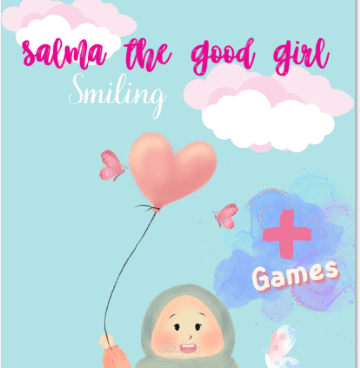 Salma the good girl: Smiling