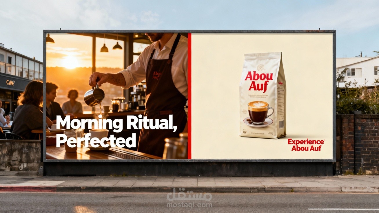 Billboard Advertising Design – Abou Auf