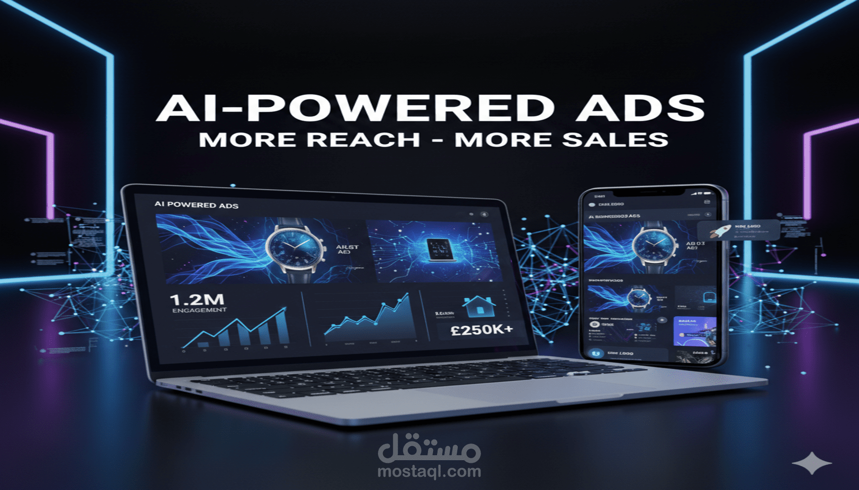 الإعلانات المستقبلية تبدأ هنا"