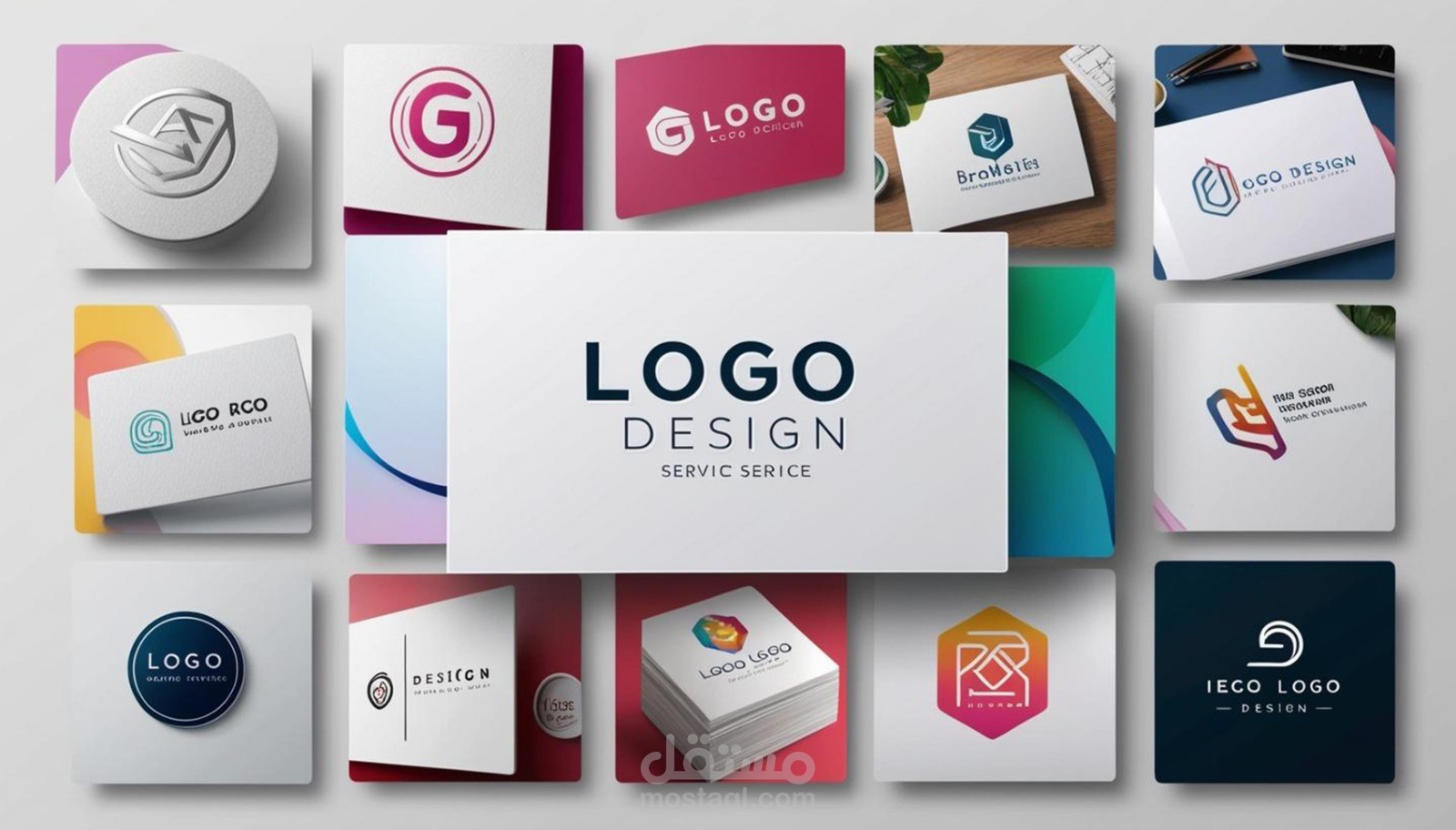 تصميم : شعارات - لوغو- علامة تجارية