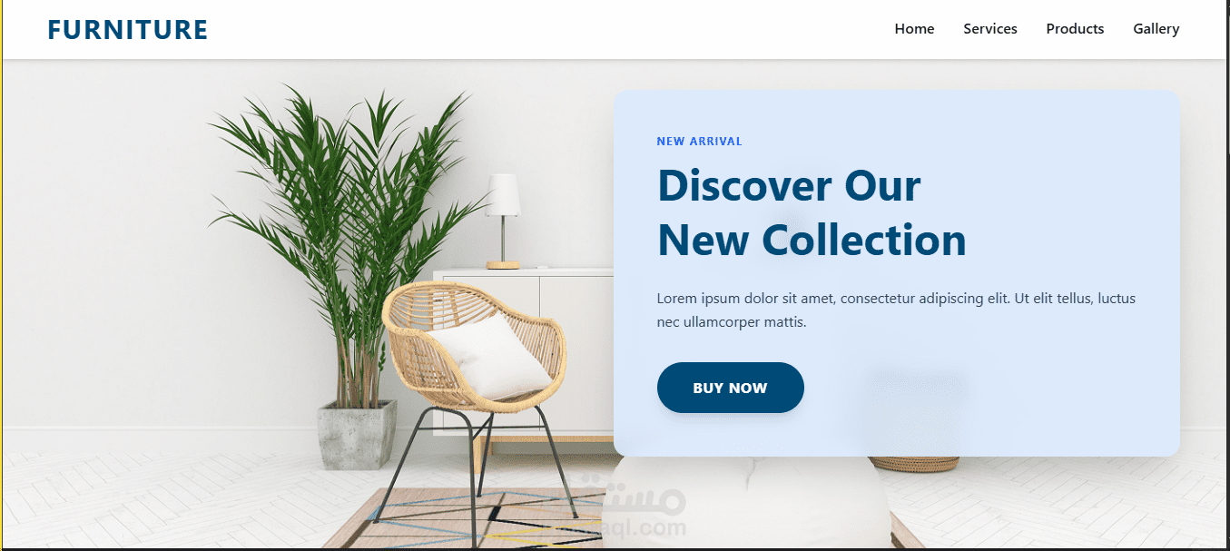 تصميم صفحة هبوط احترافية باستخدام Tailwind CSS