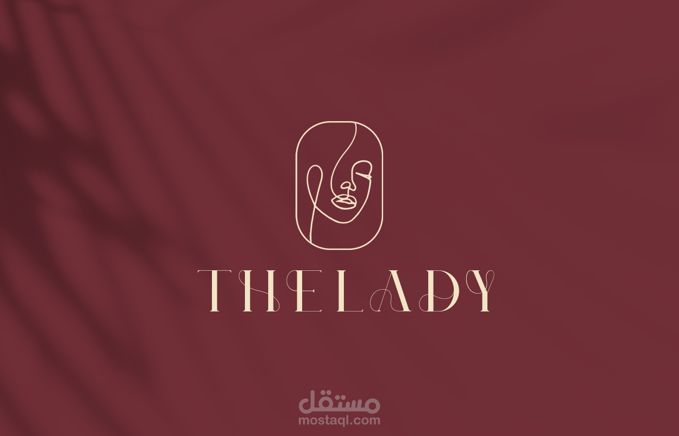 لوجو لمتجر لبيع كل مايخص جمال المرأه