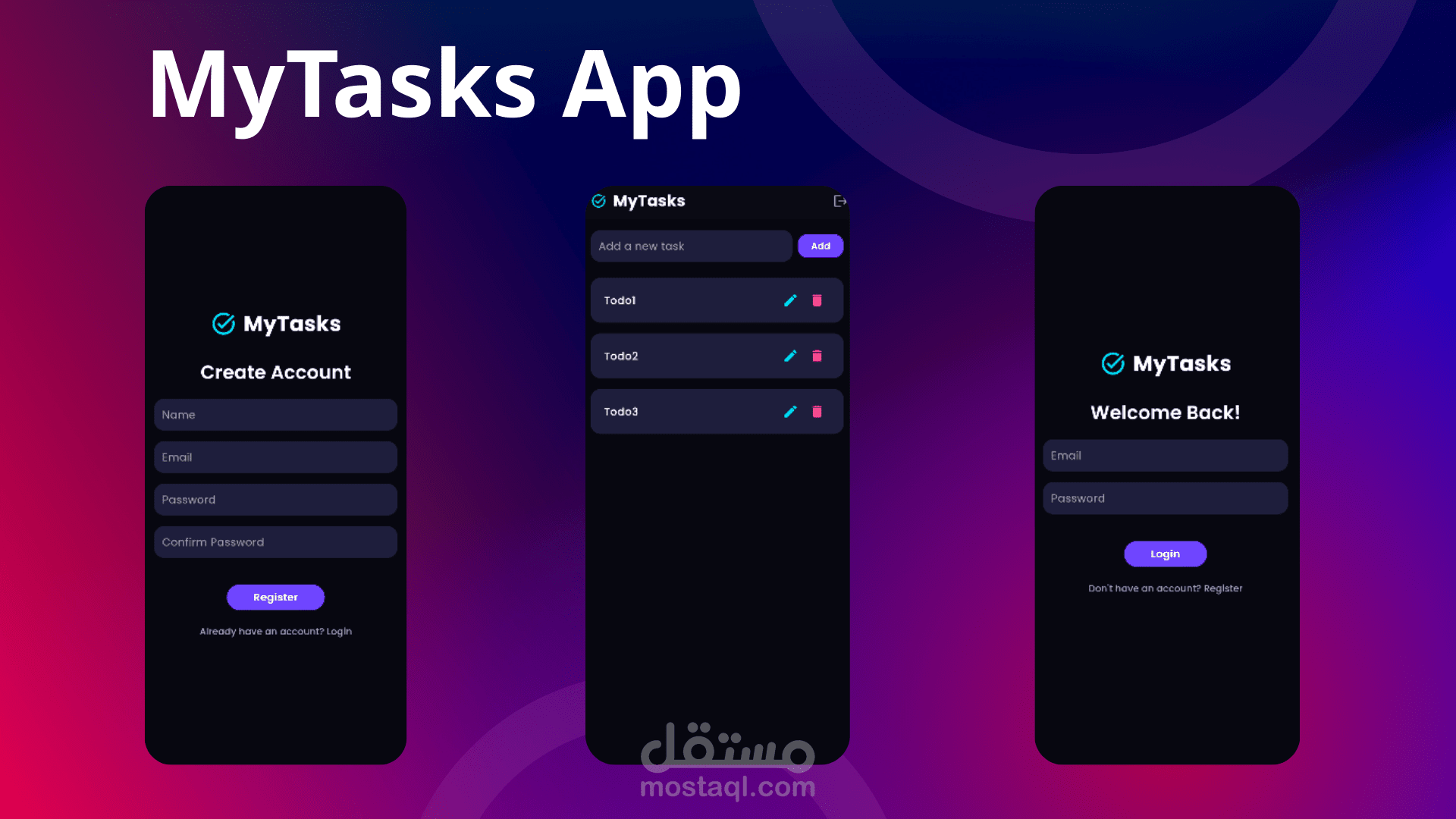 تطبيق MyTasks