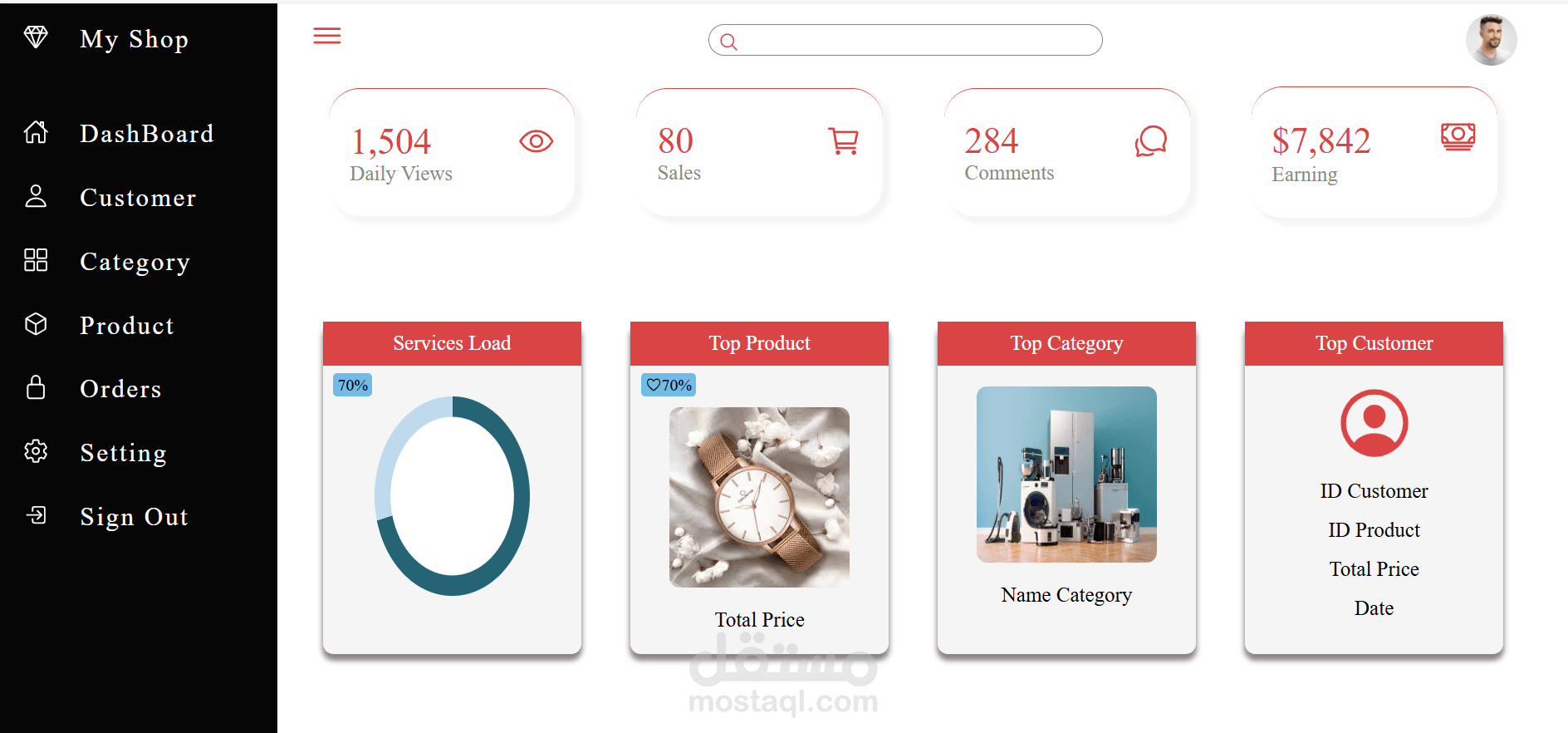 E-Commerce Website