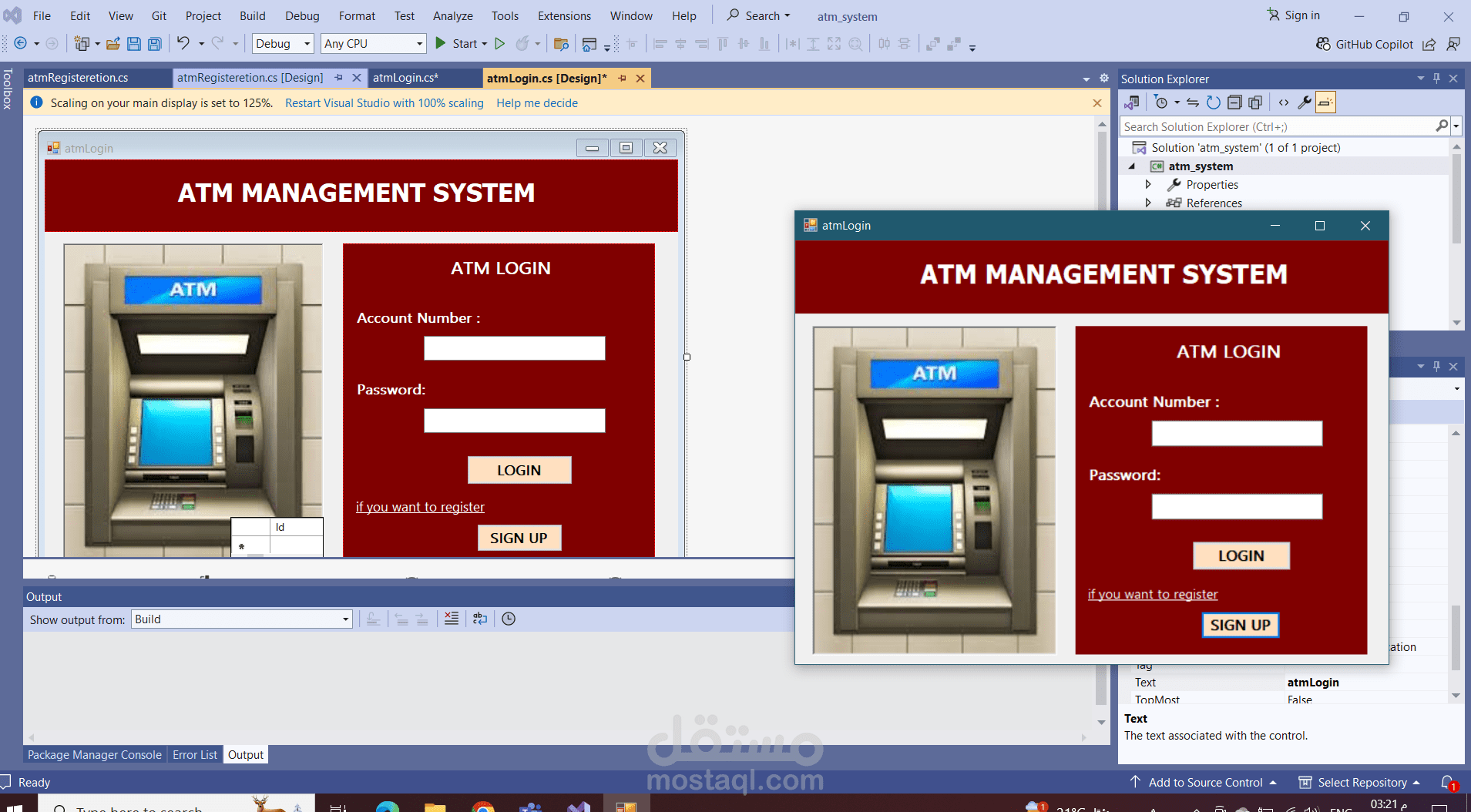 ATM Machine Project