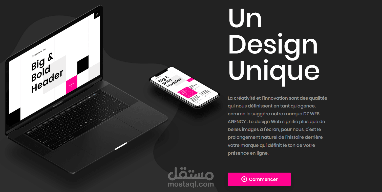 موقع DZ Web Agency