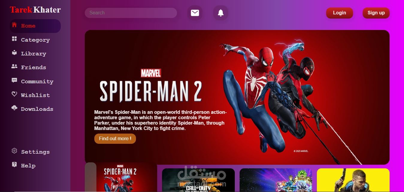 gaming web
