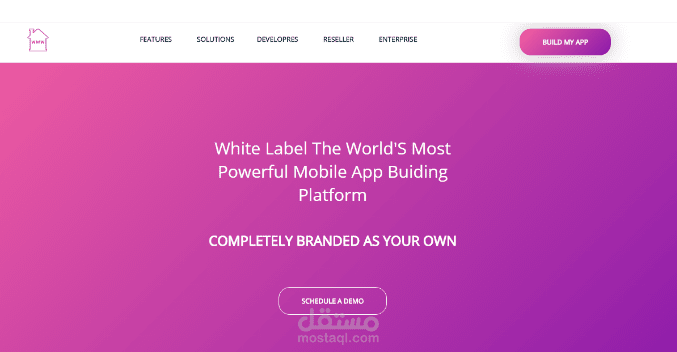 technology campany with html,css,js